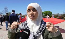 Filistinli öğrenciden Müslümanlara çağrı: "Filistin hepimizin, boykot yapmalıyız"