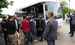Malatya’da iş yerinde 25 düzensiz göçmen yakalandı