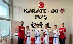 Muşlu karateciler Balkan şampiyonasında Türkiye’yi temsil edecek