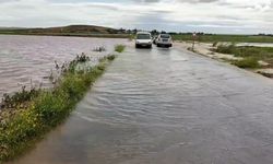 Şanlıurfa’da tarım arazileri sel suları altında kaldı