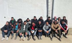 Edirne'de 17 düzensiz göçmen yakalandı