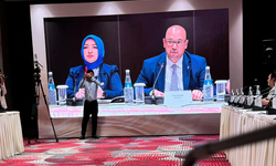 Erdoğan Özbekistan’da Panele katıldı