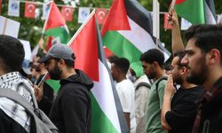 Sakarya'da üniversite öğrencileri Gazze'ye destek yürüyüşü düzenledi