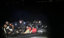 Çanakkale açıklarında düzensiz göçmen operasyonları