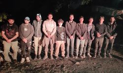 Edirne'de 10 düzensiz göçmen yakalandı