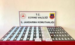 Edirne'de gümrük kaçağı 150 cep telefonu ele geçirildi