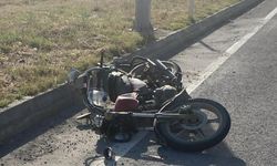 Edirne'de otomobilin çarptığı motosikletin sürücüsü öldü