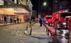 Kadıköy'de otelde yangın çıktı