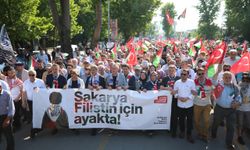 Sakarya'da "Büyük Filistin Yürüyüşü" düzenlendi