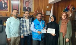 Trakya Üniversitesi öğrencileri kermes gelirini Filistin'e bağışladı