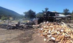 Bolu’da yangın: Ev ve müştemilat küle döndü