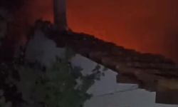 Karabük’te tek katlı ev yandı