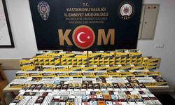 Kastamonu’da çok sayıda makaron ele geçirildi