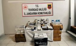 Tekirdağ’da kaçak tütün operasyonu: Binlerce paket ele geçirildi