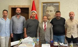 Karasuspor Yönetimi, Kaymakam Arslan'ı Ziyaret Etti