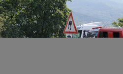 Anadolu Otoyolu'nun Kocaeli kesiminde 2 kişinin yaralandığı kaza ulaşımı aksattı