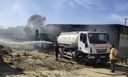 Edirne'de çiftlikte çıkan yangın söndürüldü