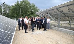 Edirne'de su iletim istasyonuna kurulan güneş enerjisi santrali maliyetleri yüzde 95 azaltacak