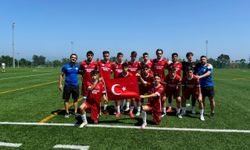 Edirneli gençler Portekiz'de futbol turnuvasına katıldı