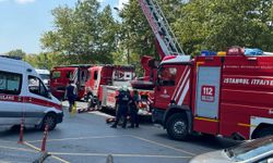 Esenler'de özel hastanede çıkan yangın nedeniyle hastalar tahliye edildi