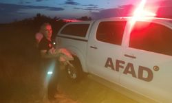 Kırklareli'nde su kuyusuna düşen kuzu AFAD ekiplerince kurtarıldı
