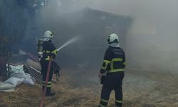 Lüleburgaz'da ev ve anız yangını söndürüldü