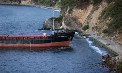 Mudanya'da karaya oturan kargo gemisi kurtarıldı