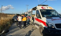 Silivri'de ailelerine ait minibüsle kaza yapan iki çocuk yaralandı