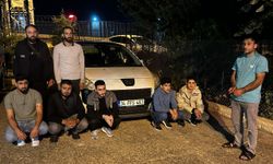 Tekirdağ'da bir araçta 7 düzensiz göçmen yakalandı