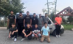 Tekirdağ'da hafif ticari araçta 10 düzensiz göçmen yakalandı