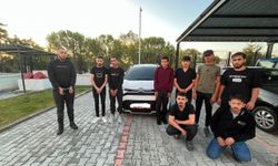 Tekirdağ'da sürücüsü "dur" ihtarına uymayan otomobilde 8 düzensiz göçmen yakalandı