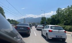 Bursa'da yoğun trafik