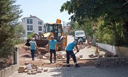 Kocaeli'deki turizm bölgelerinde parke yollar yenilendi