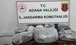 Adana’da 24 kilo 850 gram esrar ele geçirildi