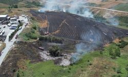 Arnavutköy’de otluk alanda çıkan yangın tarım arazisine sıçradı