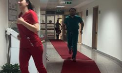 Babaeski Devlet Hastanesi’nde "mavi kod" tatbikatı