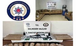 Balıkesir’de kaçak tütün operasyonu: 6 gözaltı