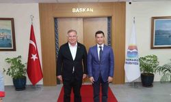 Başkan Ünlü, CHP Genel Başkan Yardımcısı Zeybek’i ağırladı