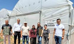 Beyşehir ve Hüyük’te örtü altı tarıma proje desteği