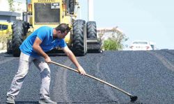 Bodrum Belediyesi yılın ilk 6 ayında 14 bin 400 ton asfalt serimi gerçekleştirdi