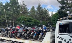 Bolvadin’de 29 motosiklet trafikten men edildi