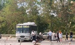 Bursa’da otomobil ile otobüs çarpıştı: 1 yaralı