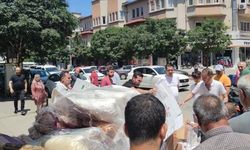 Bursa’da palet üzerinde bulunan gıda ürünlerinin üzerine düştüğü işçi yaralandı