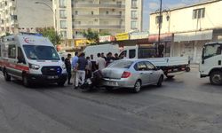 Cizre’de otomobille çarpışan motosikletin sürücüsü yaralandı