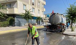 Darıca’da ekipler mahallelerde köşe bucak temizlik yapıyor