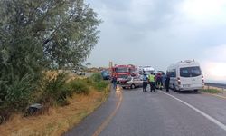 Denizli’de yağış sonrası kaygan zeminde zincirleme kaza: 9 yaralı