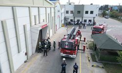 Fabrika yangınlarının yaşandığı OSB’de nefes kesen tatbikat