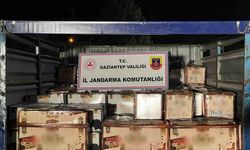 Gaziantep’te 2 ton 250 kilogram kaçak nargile tütünü ele geçirildi