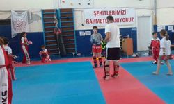 Gedizli kick boks sporcuları Türkiye Şampiyonasına hazırlanıyorlar