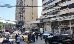 İsrail’in Beyrut’ta vurduğu bina görüntülendi